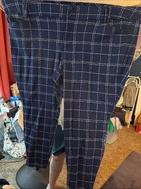 Torrid women’s blue stipe pants